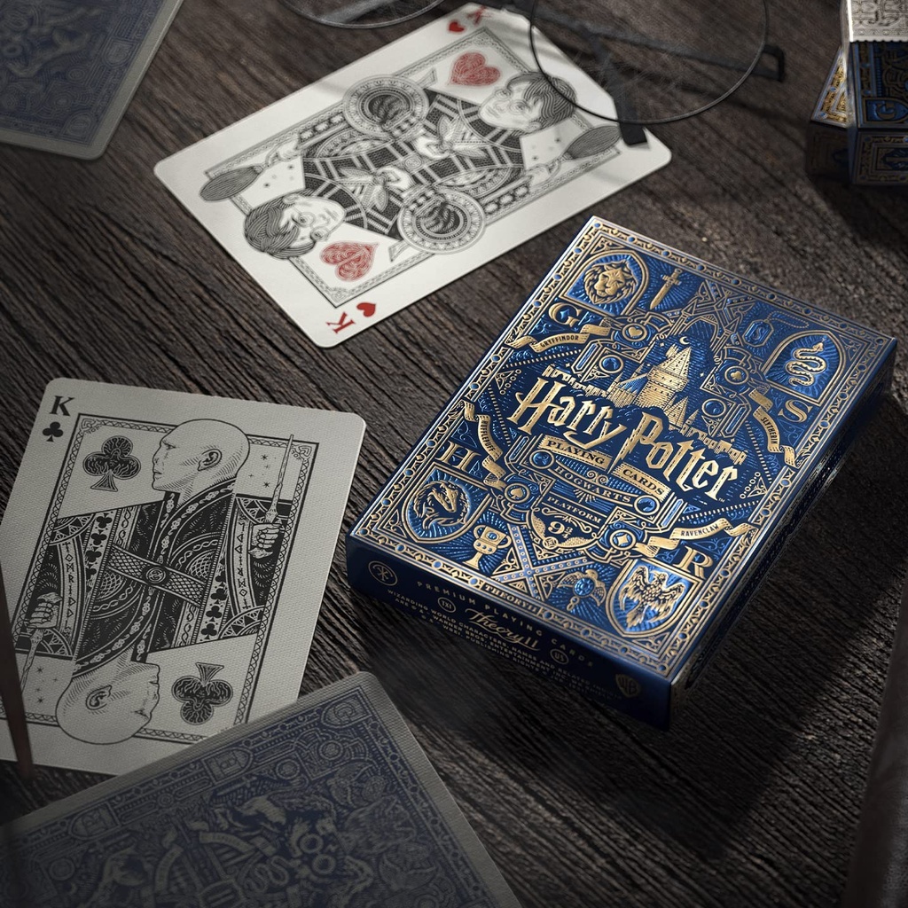 Harry Potter Playing Cards-Blue (Ravenclaw)