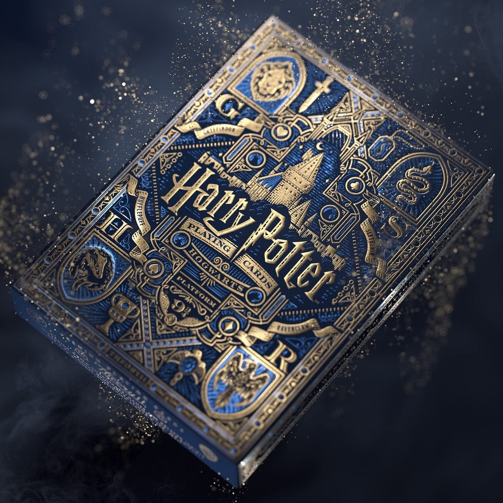 Harry Potter Playing Cards-Blue (Ravenclaw)