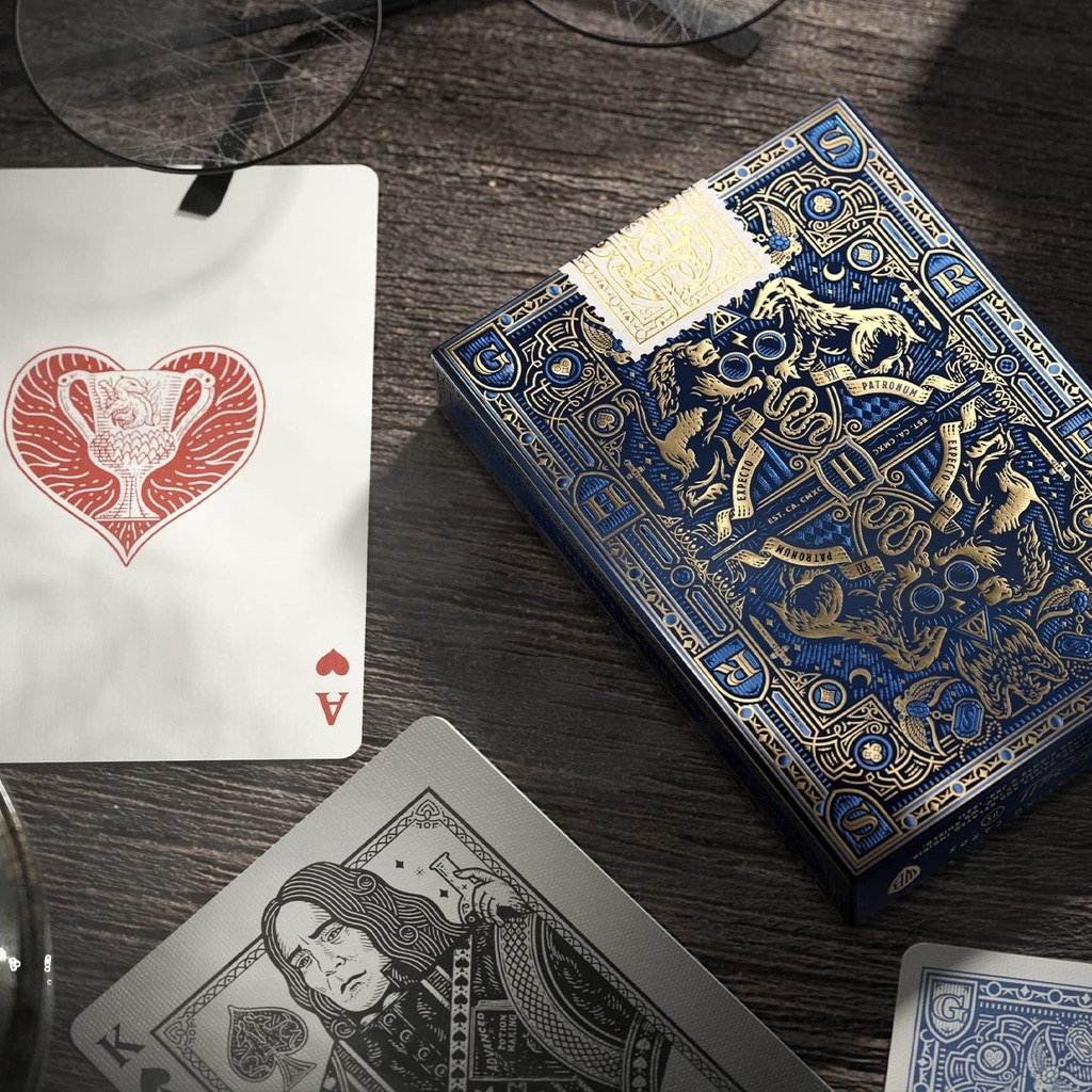 Harry Potter Playing Cards-Blue (Ravenclaw)