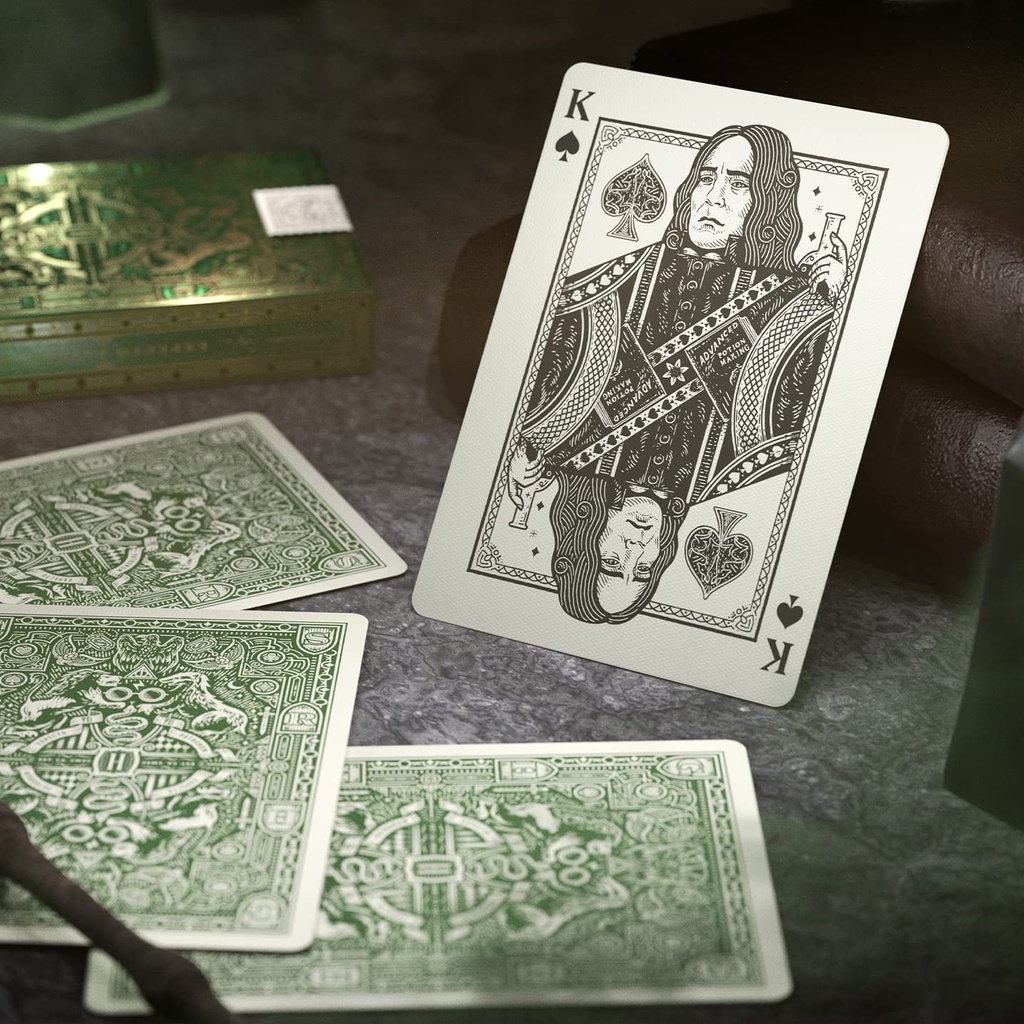 Harry Potter Playing Cards-Green (Slytherin)