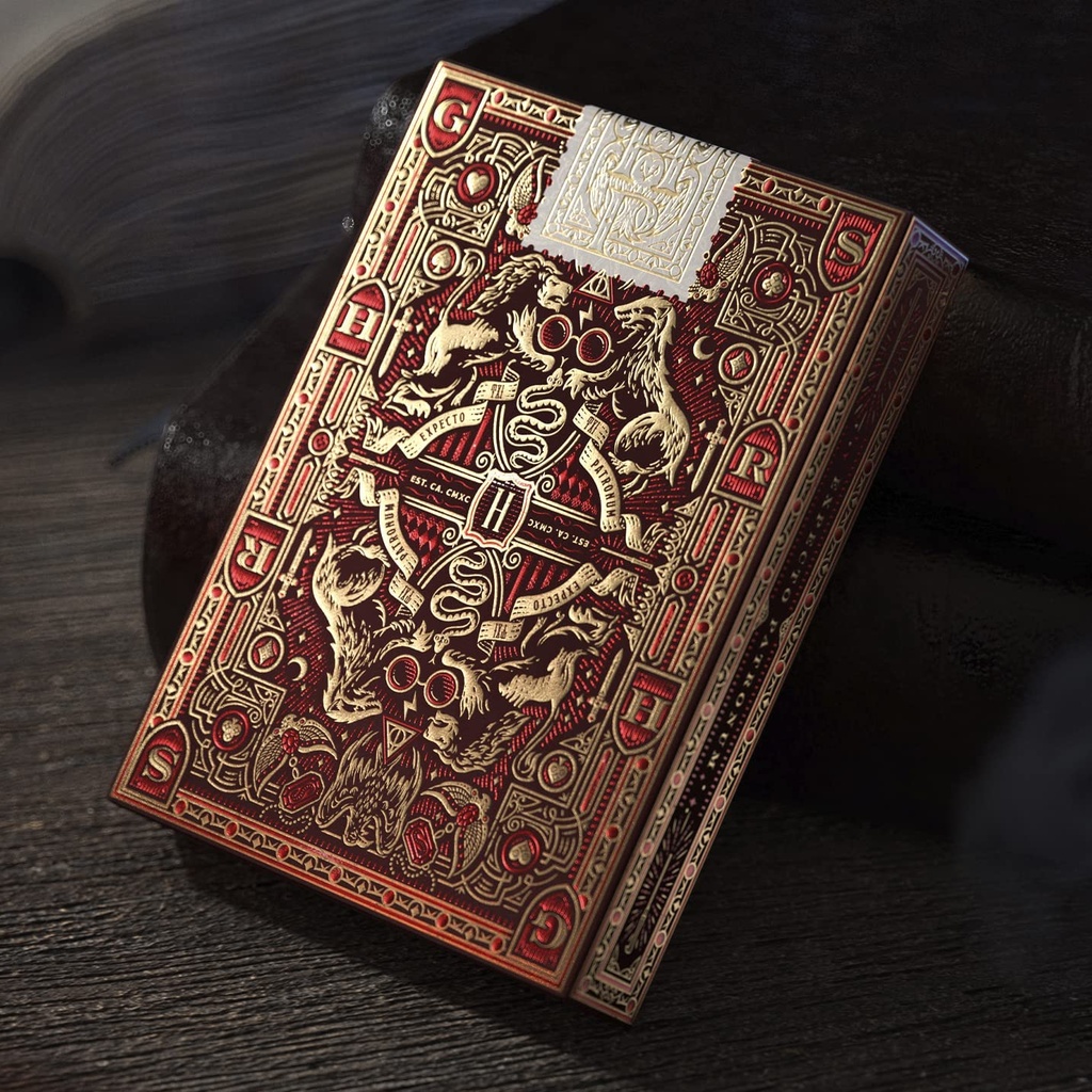Harry Potter Playing Cards-Red (Gryffindor)
