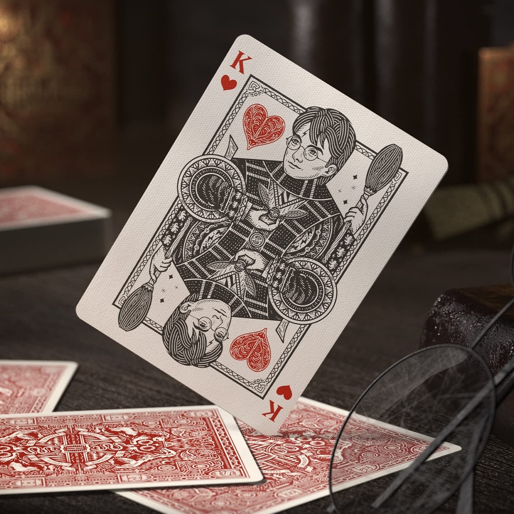 Harry Potter Playing Cards-Red (Gryffindor)