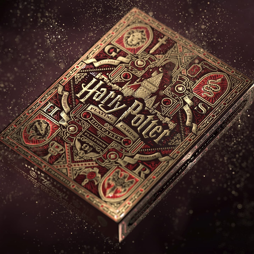 Harry Potter Playing Cards-Red (Gryffindor)