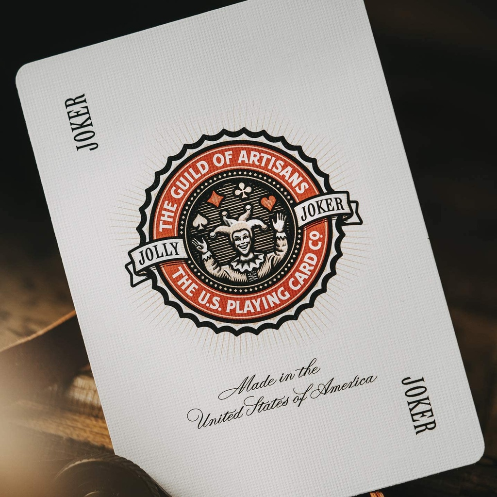 White Artisans Playing Cards