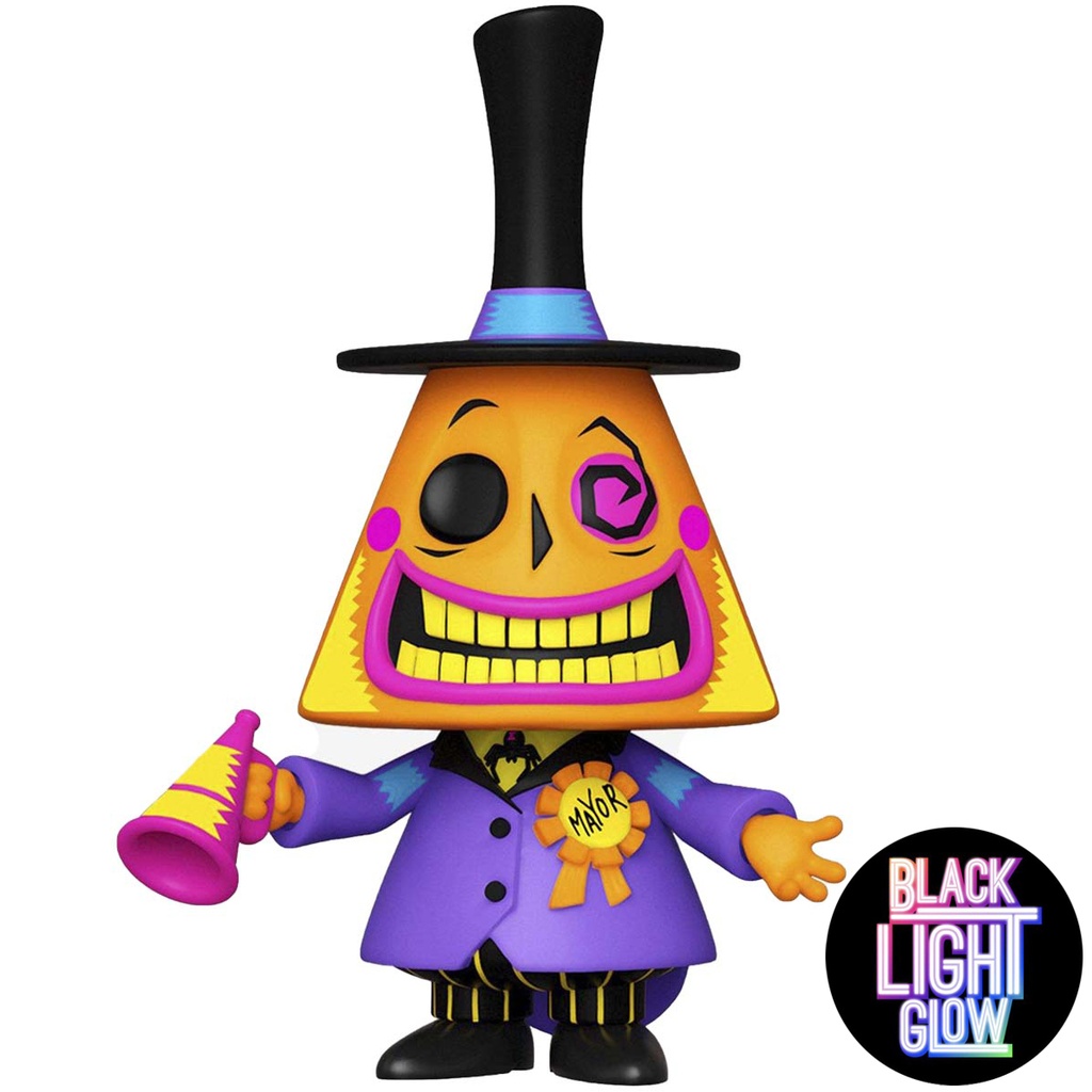 Pop! Disney: The Nightmare Before Christmas- Mayor (Blacklight)