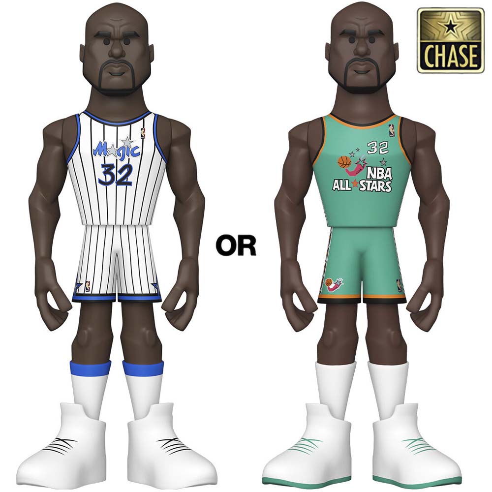 Gold 5" NBA LG: Ma   - Shaquille O'Neal w/Chase
