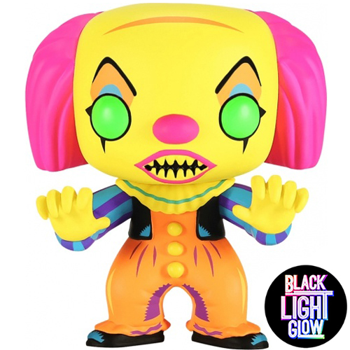 Pop! Movie: IT - Pennywise (BLKLT)(Exc)