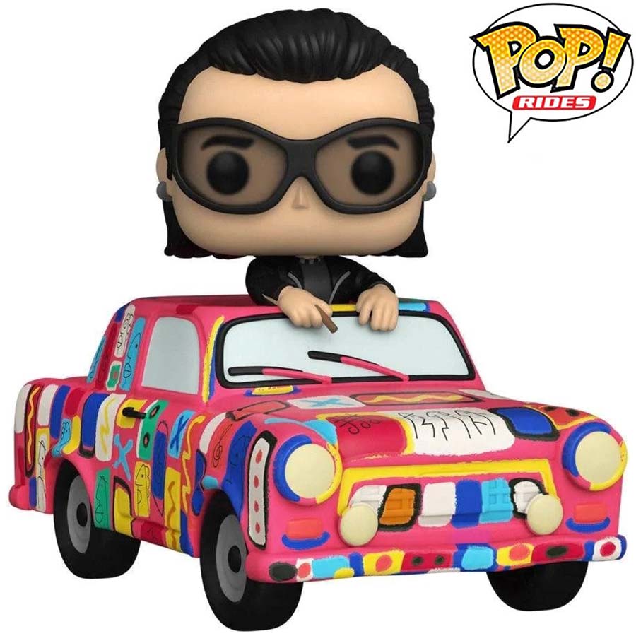 Pop Rides Super Deluxe! Rocks: U2- AB Car w/Bono