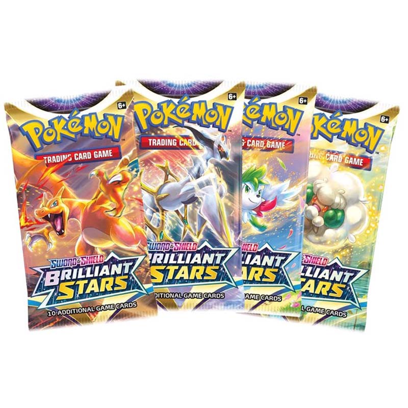 TCG: Pokemon- Sword & Shield 9 Brilliant Stars Booster (ASSORTMENT)