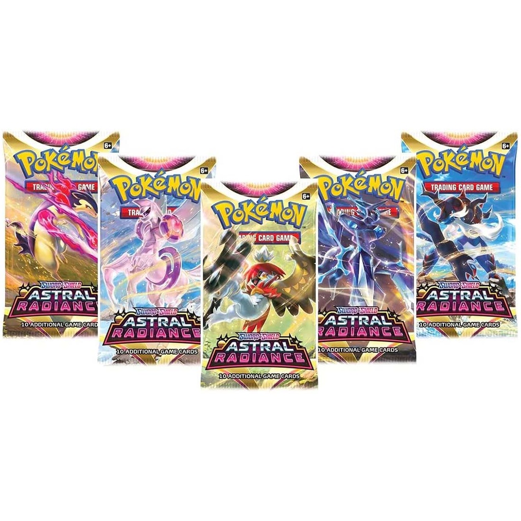 TCG: Pokemon- Sword & Shield - 10 Astral Radiance Booster (ASSORTMENT)