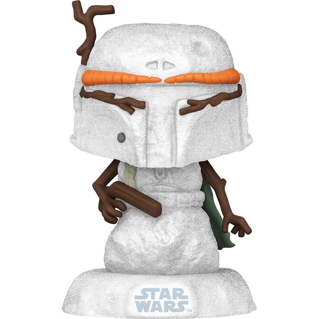Pop! Movies: Star Wars- Holiday Boba Fett (Snowman)