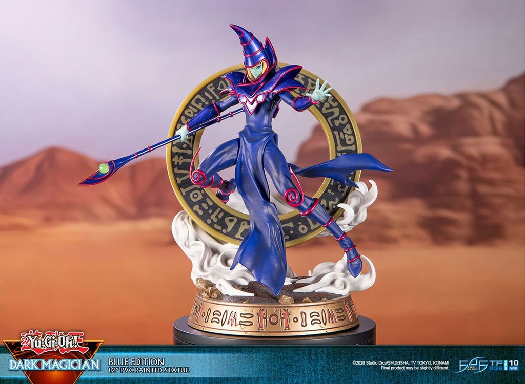 First 4 Figures: Dark Magician Blue Standard / PVC Statue