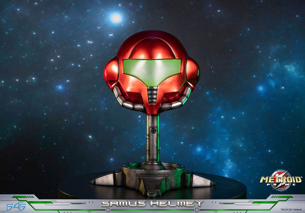 First 4 Figures: Samus Helmet Standard / Polyresin Statue