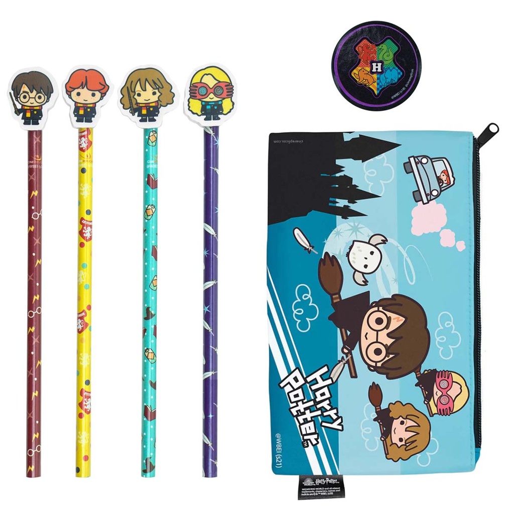 Cinereplica: Stationery Set 2 - Harry Potter & Friends