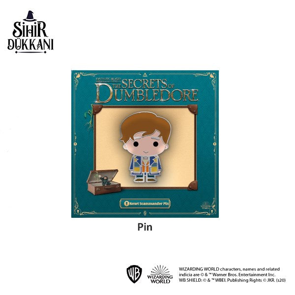 Sihir Dukkani: Fantastic Beasts Pin - Newt Scamander