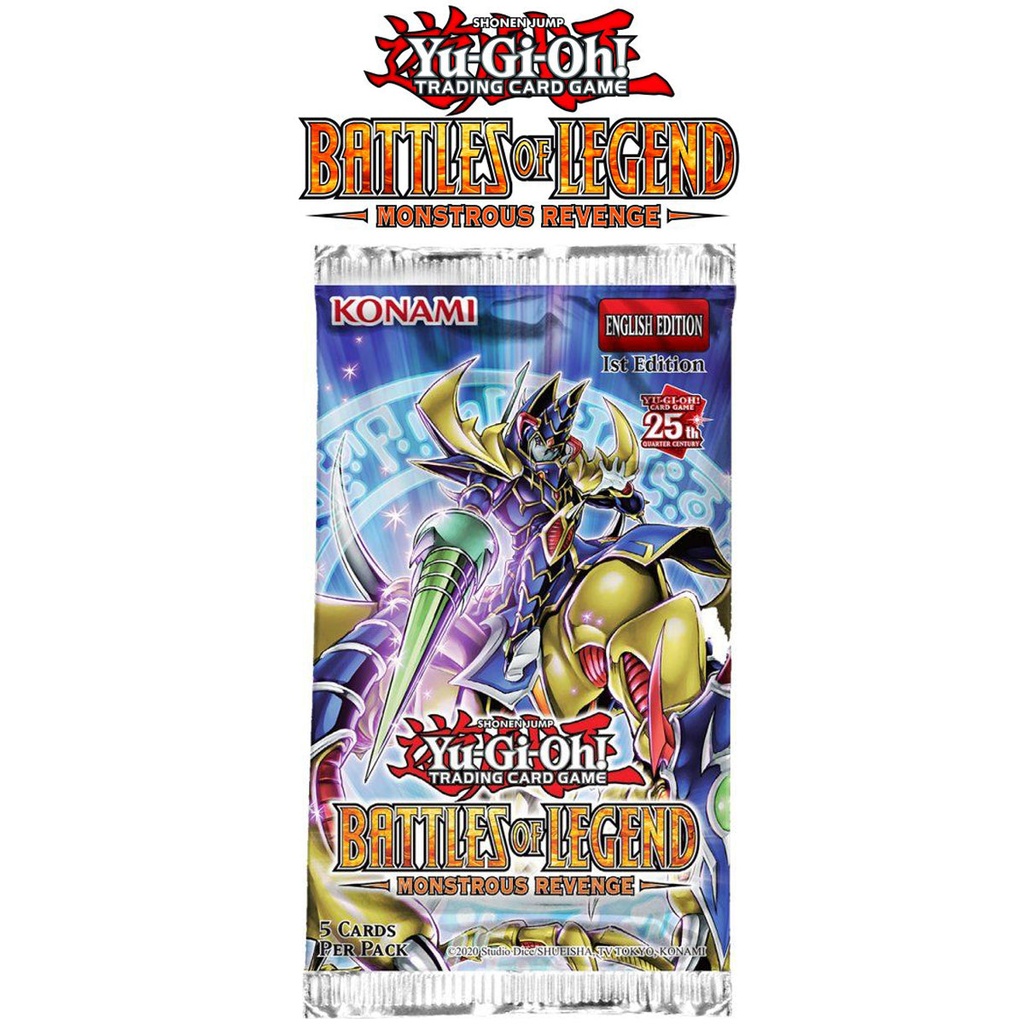 Yu-Gi-Oh! TCG: Battles of Legend Monstrous Revenge Booster