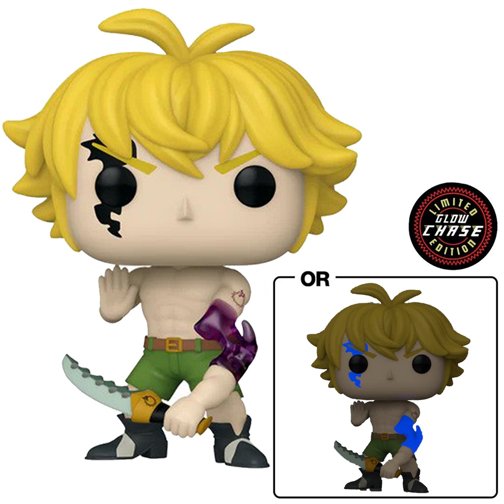Pop! Animation: Seven Deadly Sin - Meliodas (DM) w/chase (Exc)
