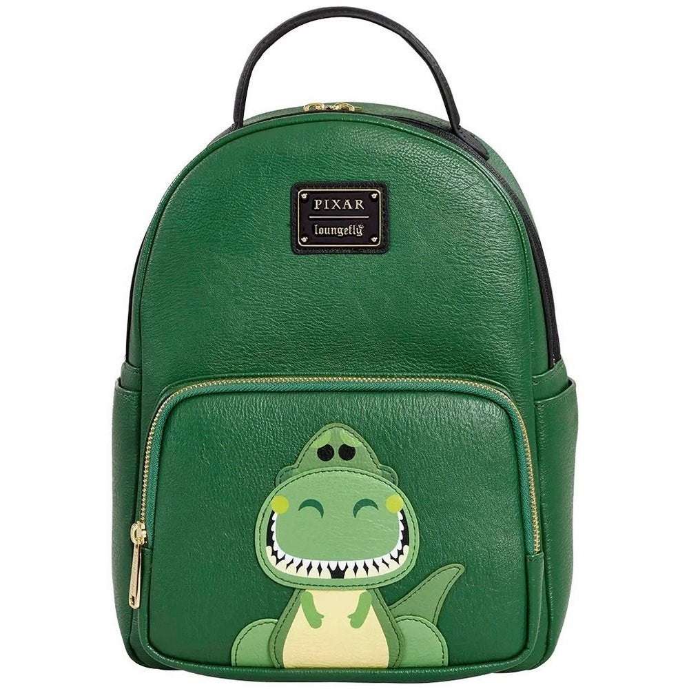 Loungefly! Leather: Disney Toy Story Rex Mini Backpack