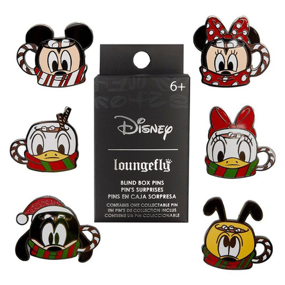 Loungefly! Blind Box Pin: Disney Mickey & Friends Hot Cocoa Blind Box Pins