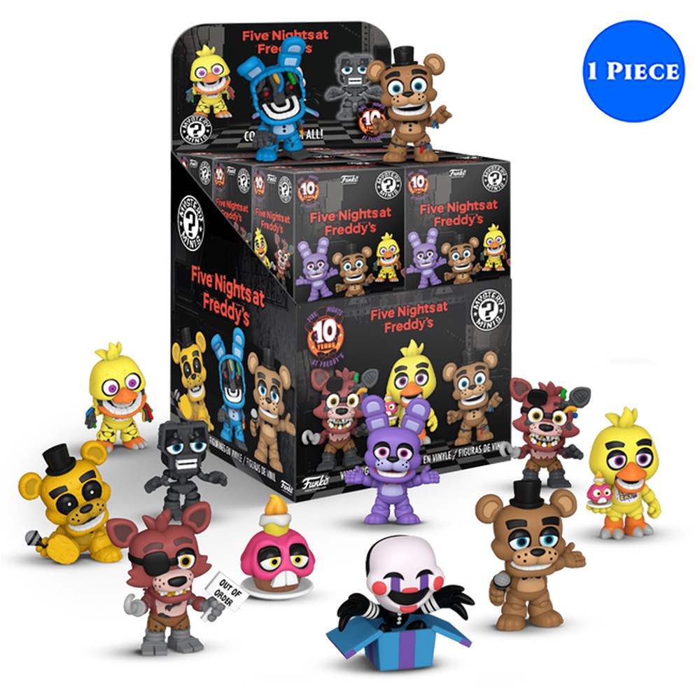 Mystery Mini! Games: Five Nights at Freddy's 10th 12pcs PDQ