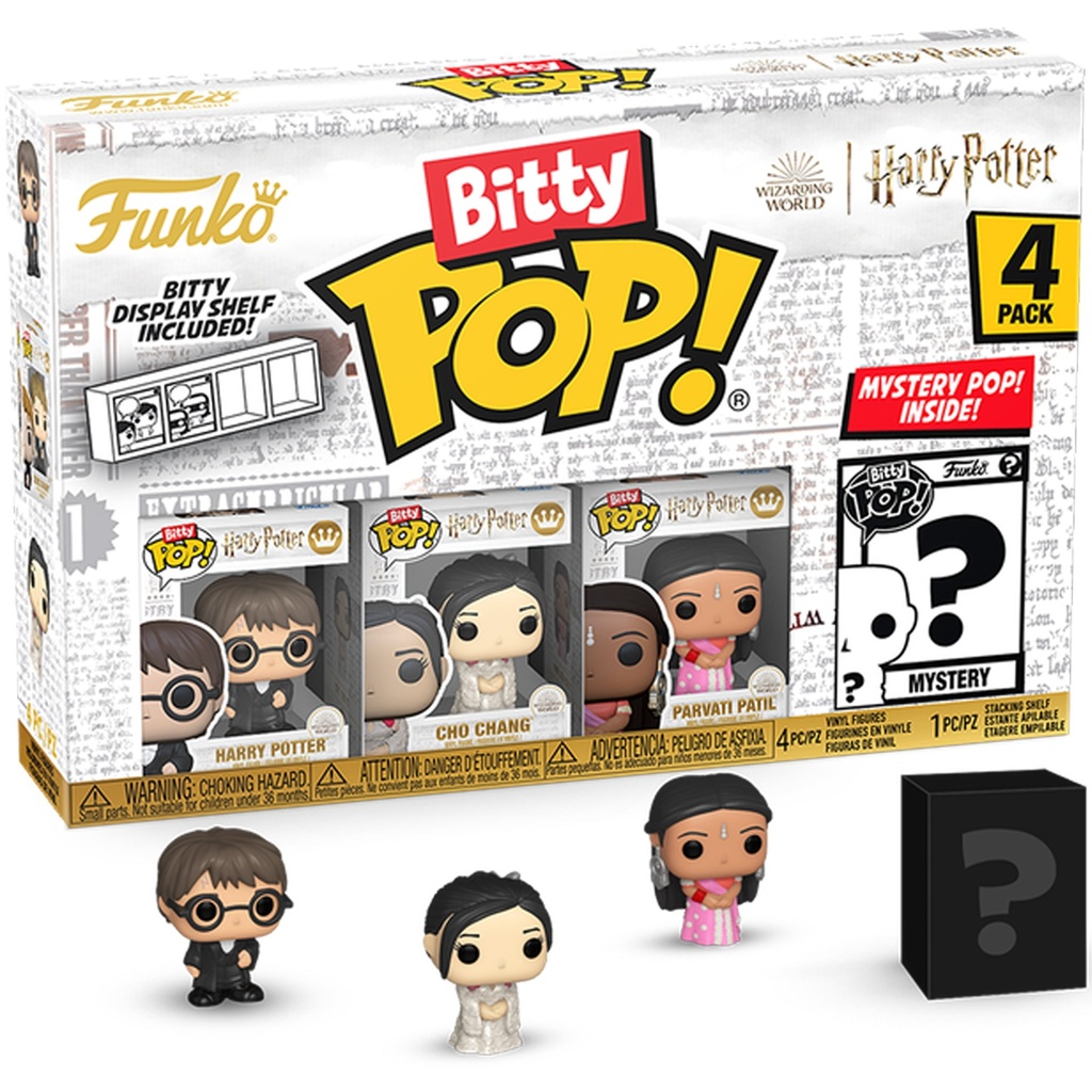 Bitty Pop! Movies: Harry Potter Goblet of Fire - Harry 4pk