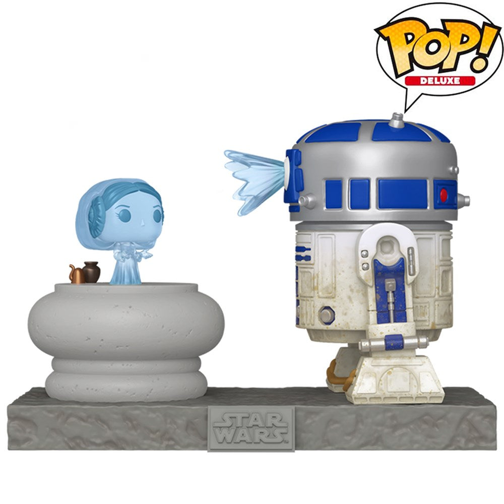  Pop Deluxe! Star Wars: Star Wars S9 - R2-D2 with Leia
