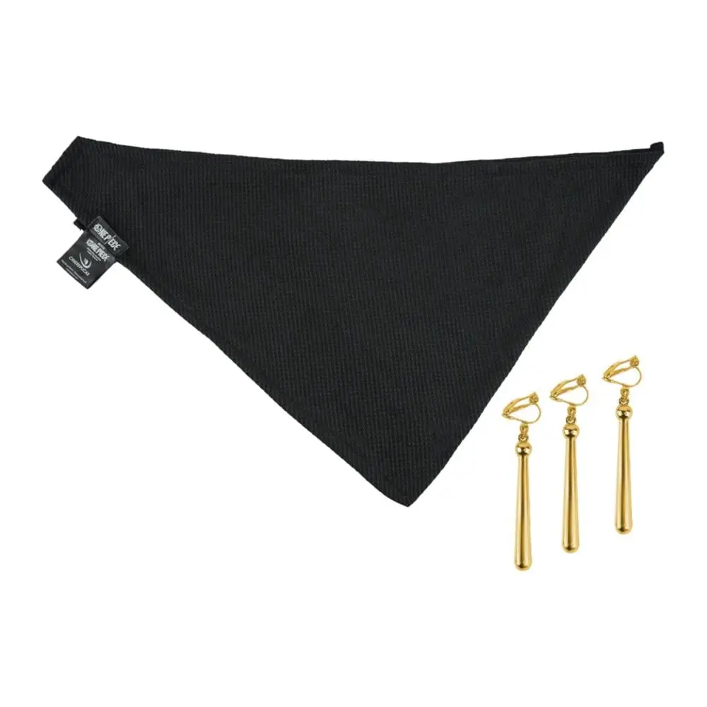 Cinereplica: One Piece - Zoro Bandana & earing set 