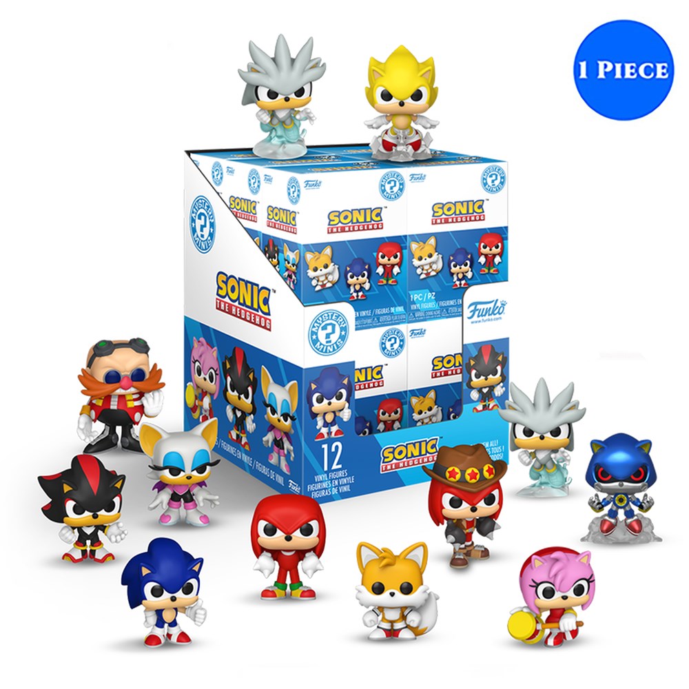 Mystery Mini! Games: Sonic The Hedgehog 12Pc Pdq