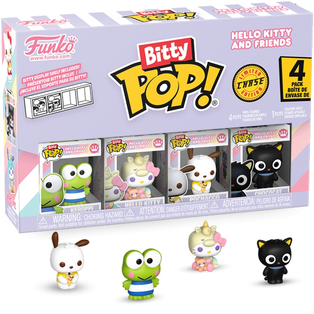 Bitty Pop! Animation: Sanrio - Keroppi 4pk