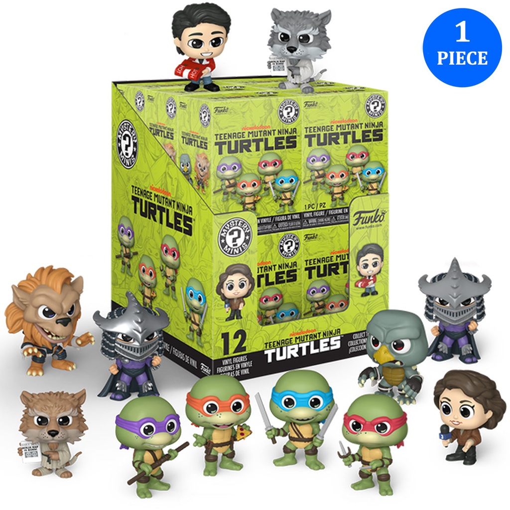Mytery Mini! Animation: Teenage Mutant Ninja Turtles 2 - 12pcs PDQ