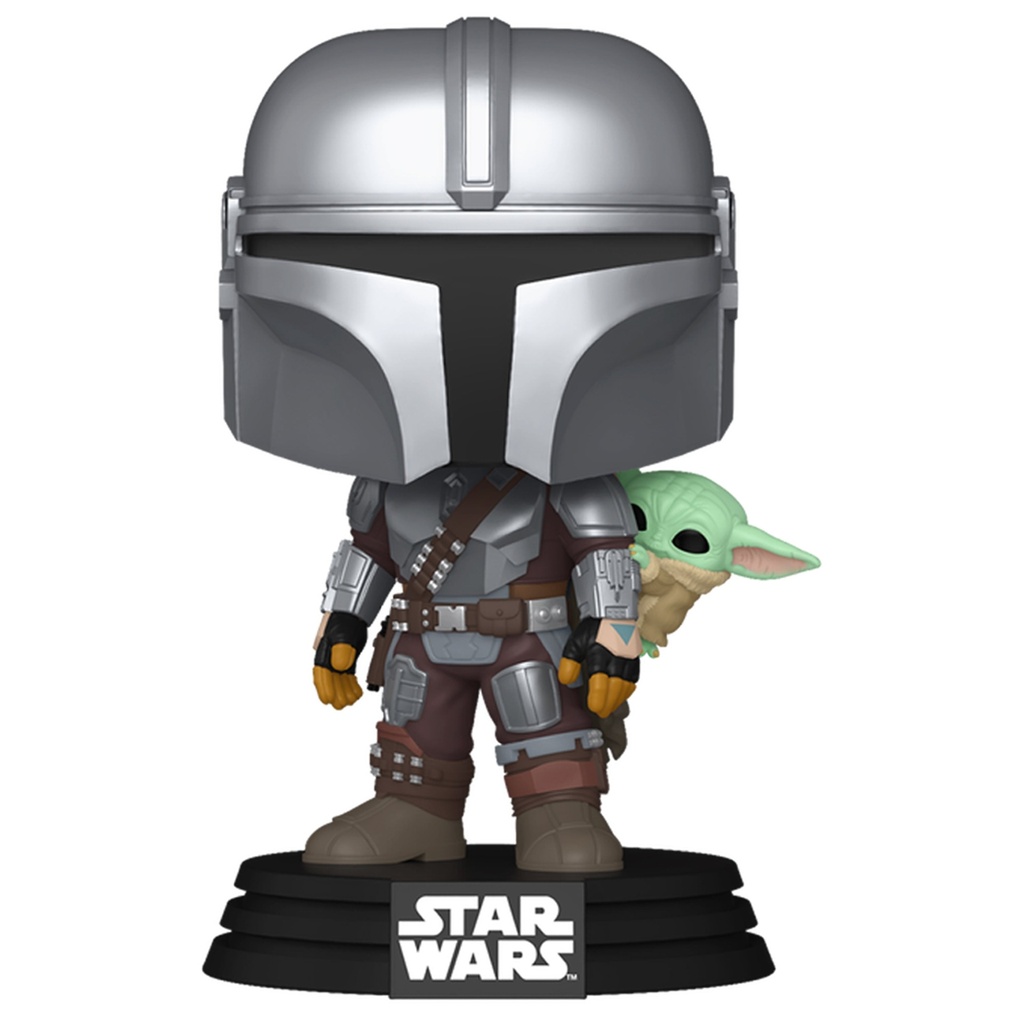 Pop! Star Wars: Mandalorian and Grugo - The Mandalorian