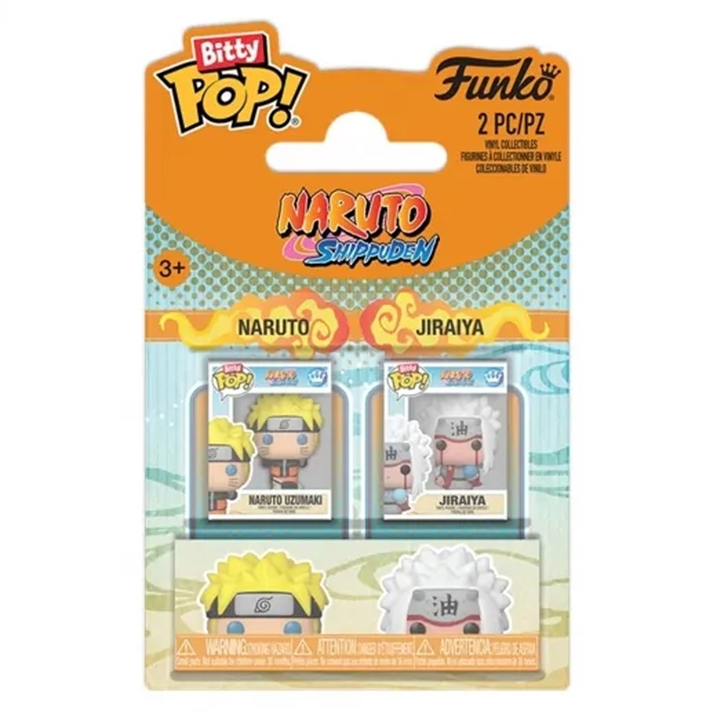 Bitty Pop! Animation: Naruto Shippuden - Naruto and Jiraiya 2Pk