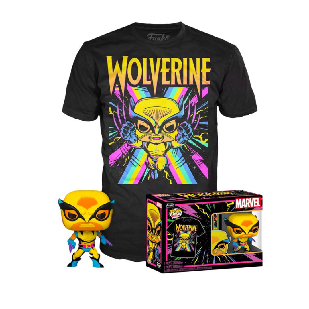 Pop! & Tee: Marvel: Wolverine (MT)(L)