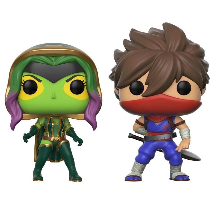 Pop! Games: Marvel Vs. Capcom- Gamora Vs Strider 2 Pack