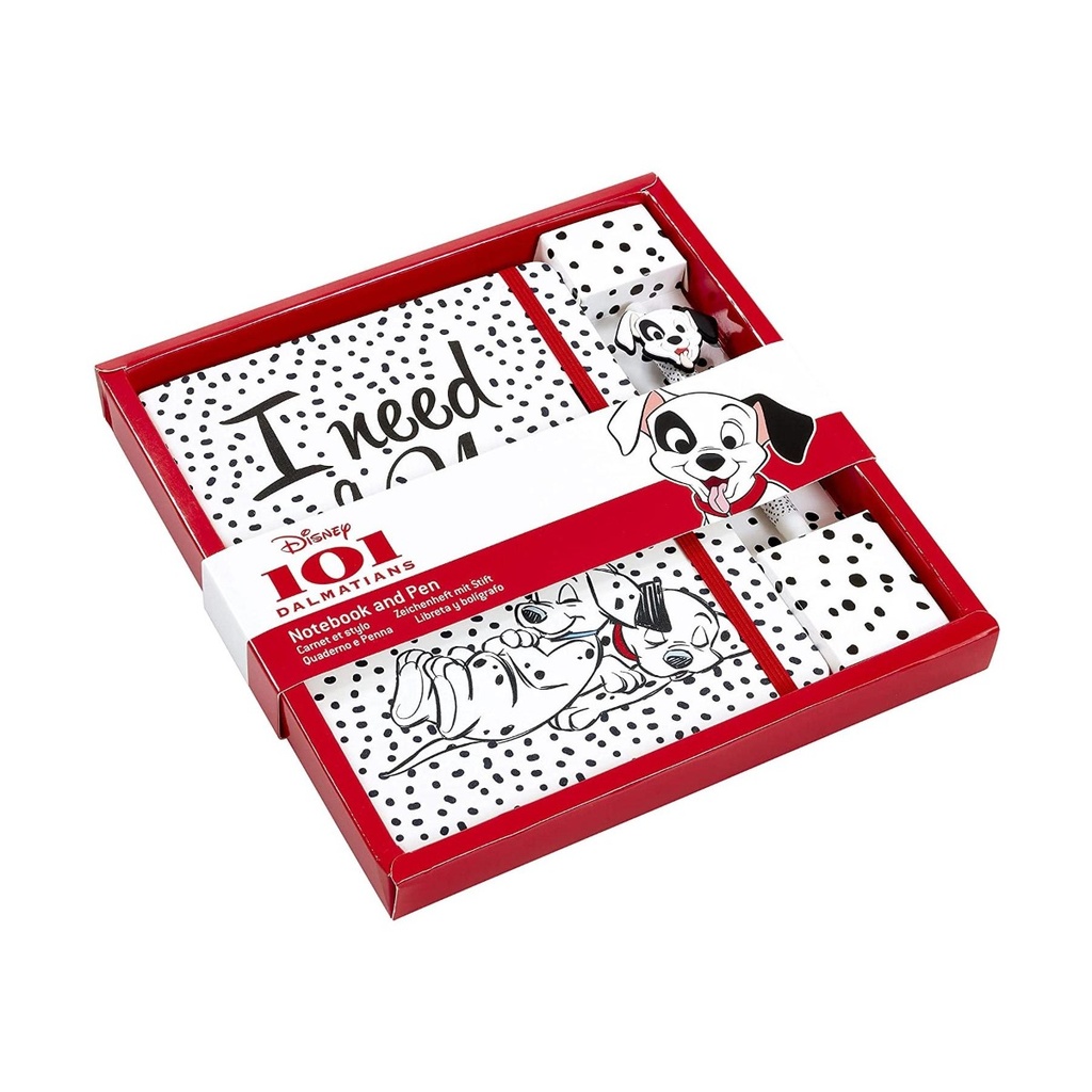 Notebook & Pen: 101 Dalmatians- I Need A Nap