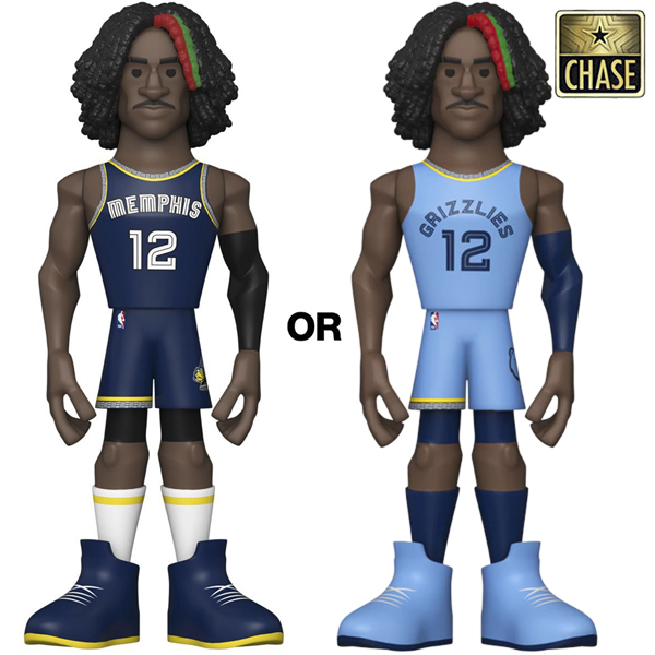 Gold 5" NBA: Grizzlies- JaMorant (HomeUni) w/ Chase
