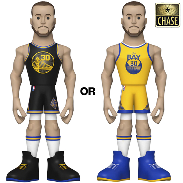 Gold 5" NBA: Warriors- Stephen Curry (City) w/ Chase