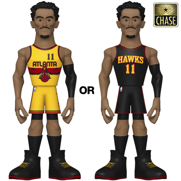 Gold 5" NBA: Hawks- TraeYoung (AlternateUni) w/ Chase