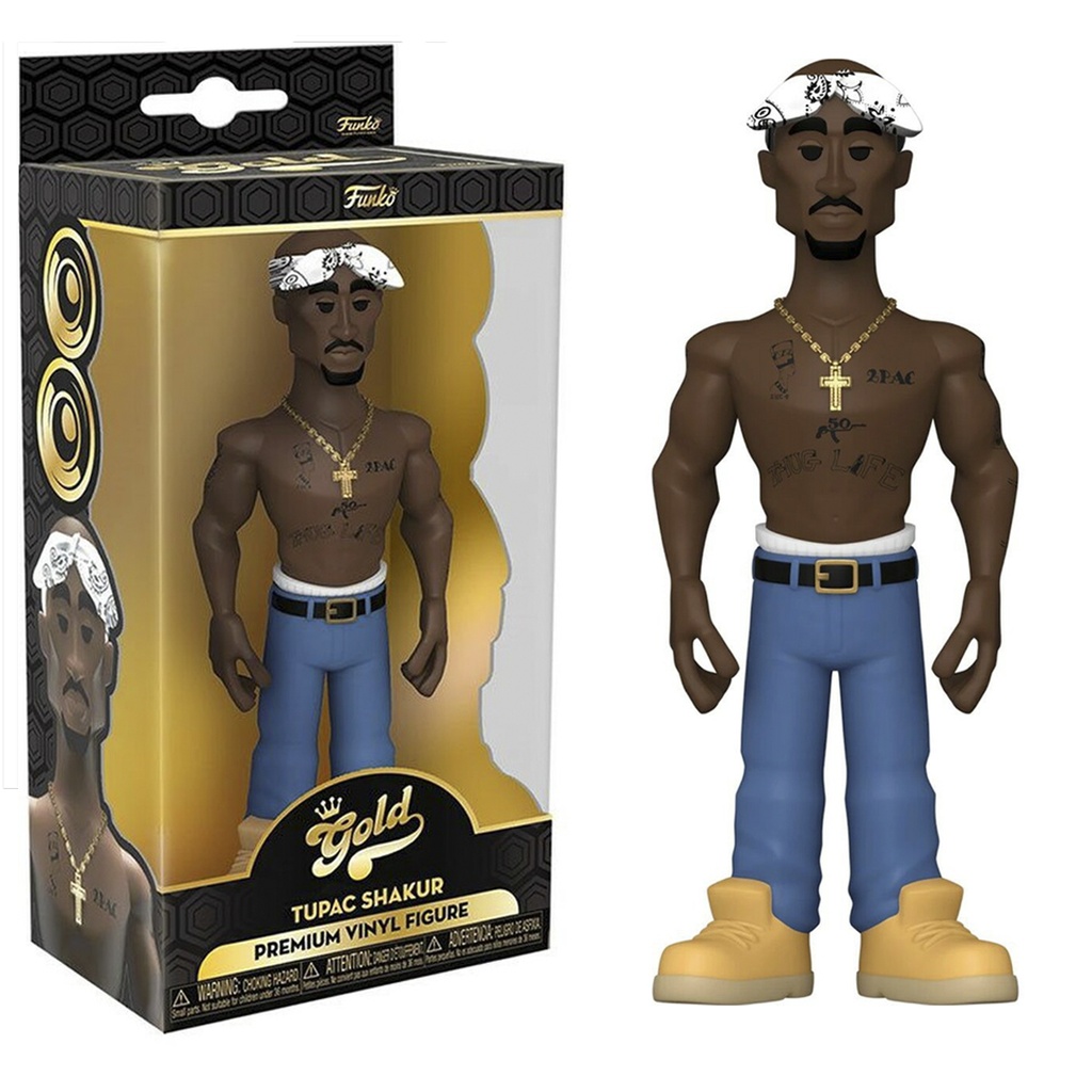 Gold 5" Rocks: Tupac