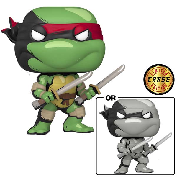 Pop! Comics: Teenage Mutant Ninja Turtles- Leonardo w/ Chase (B&W)(Exc)