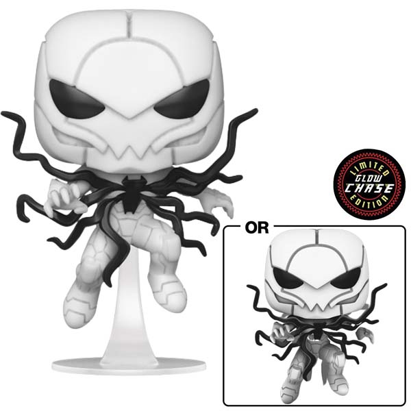 Pop! Marvel: Poison Spider-Man w/ Chase (GLOW)(Exc)