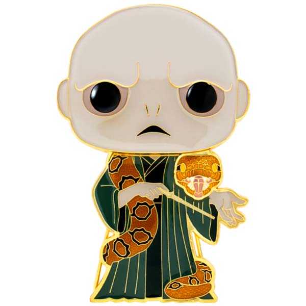 Enamel Pin! Movies: Harry Potter- Lord Voldemort w/ Nagin