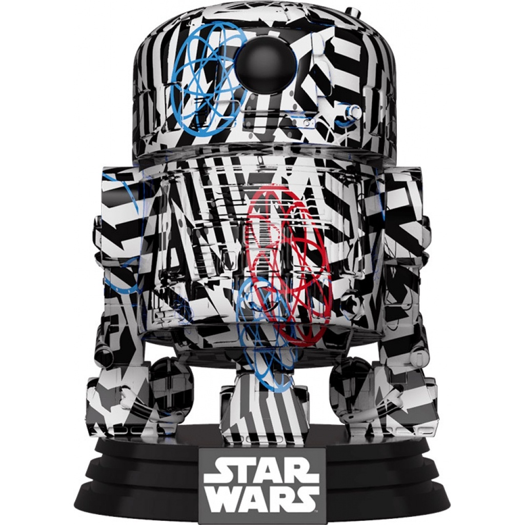 Pop! Artist Series: Movies: Star Wars Retro Series- R2D2 (Futura) (Exc)