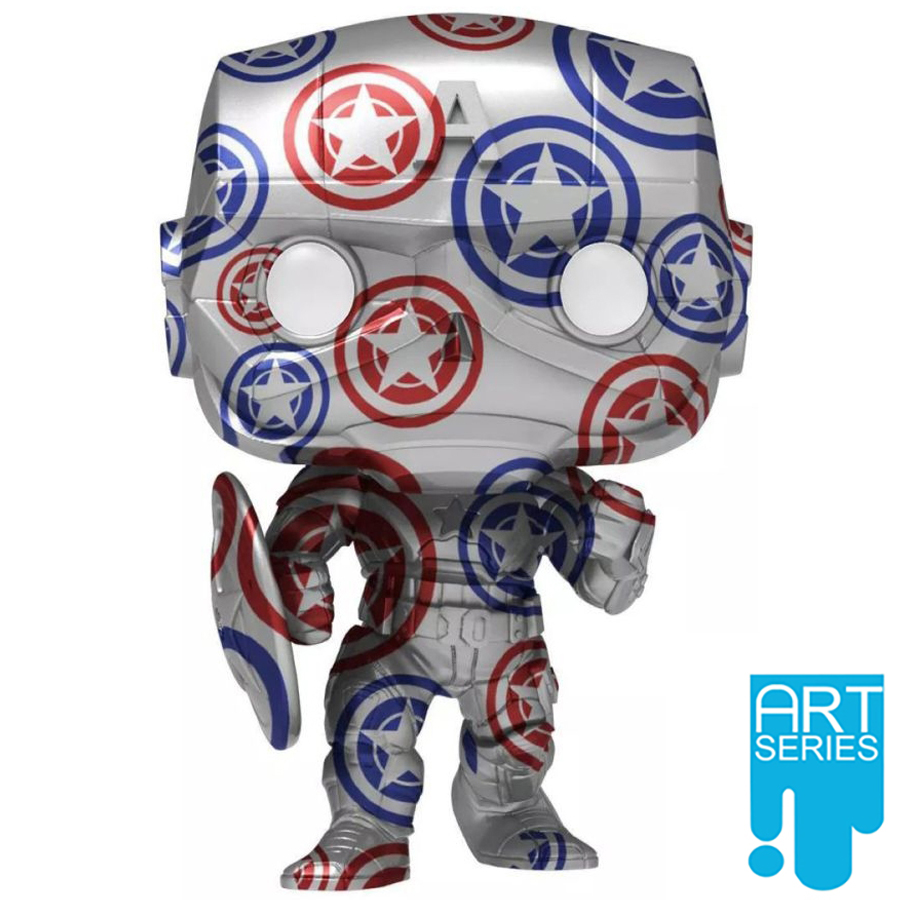 Pop! Artist Series: Patriotic Age- Captain America (Exc)