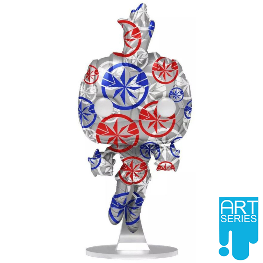 Pop! Artist Series: Marvel: Patriotic Age- Captain Marvel (Exc)