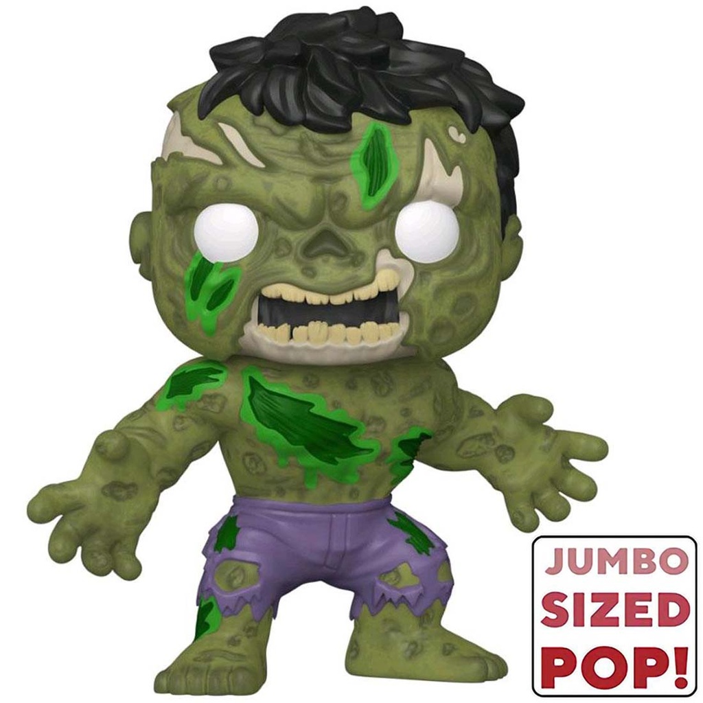 Pop Jumbo! Marvel: Zombies - Hulk Zombie 10 inch (Exc)