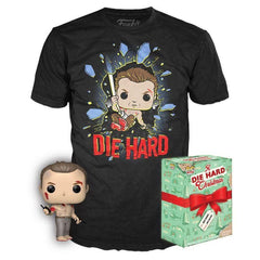 [FT37281] Pop! & Tee: Die Hard - John McClane Tee (Exc)