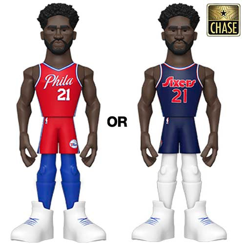 [FU61486] Gold 5" NBA: Sixers- Joel Embiid (CE'21) w/Chase 