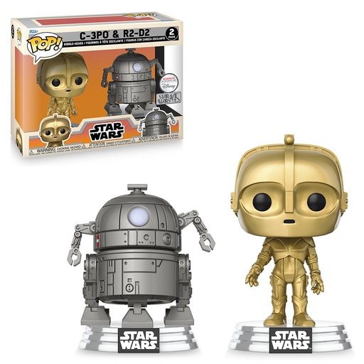 [FU63727] Pop! Movies: Star Wars- Concept SRS R2 & C3PO 2 pack (Exc)