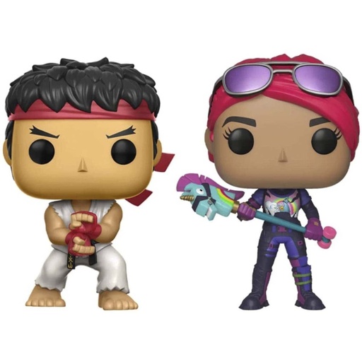 [FU61189] Pop! Games: Fortnite- Ryu & Brite Bomber 2 pack